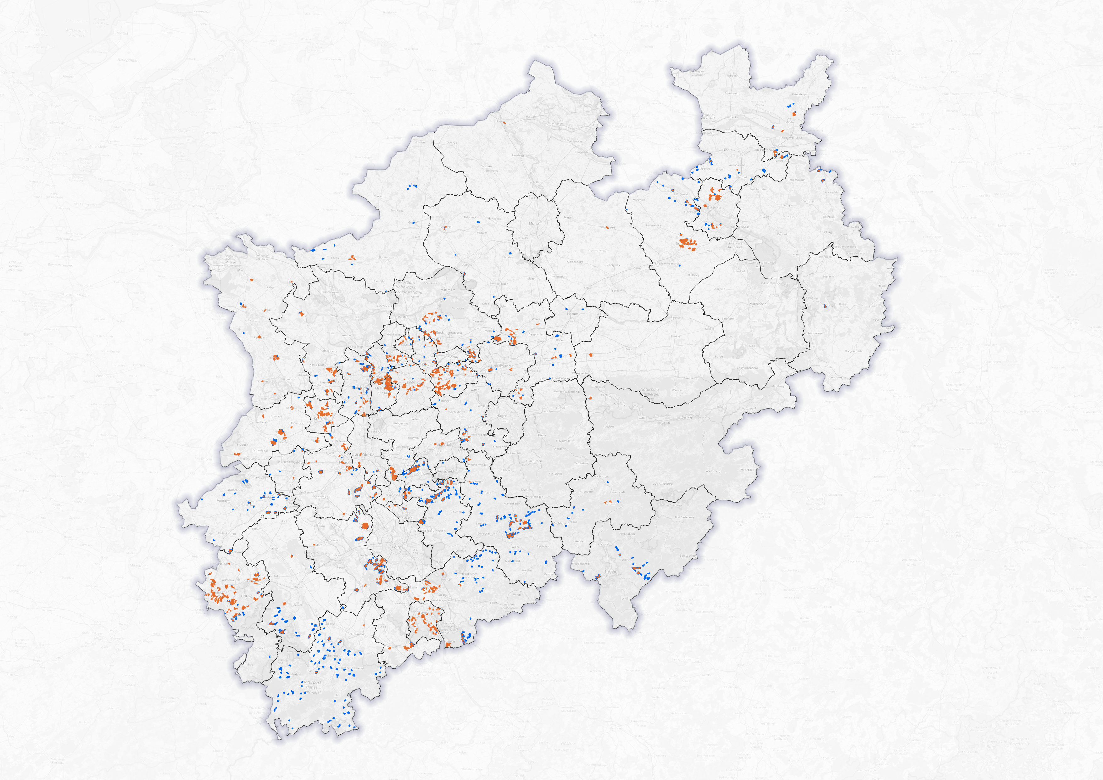 Clusteranalyse NRW